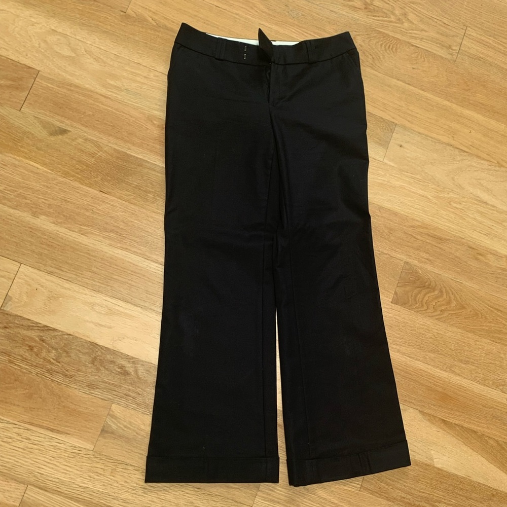Navy Banana Republic pants, size 6 short, Jackson (curvy) fit; EUC!